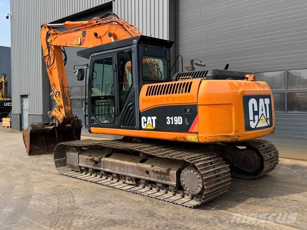 CAT 319DL Pásové rýpadlá