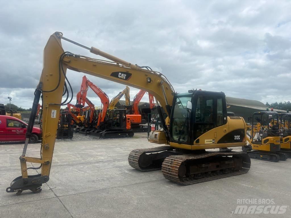 CAT 312 C Pásové rýpadlá
