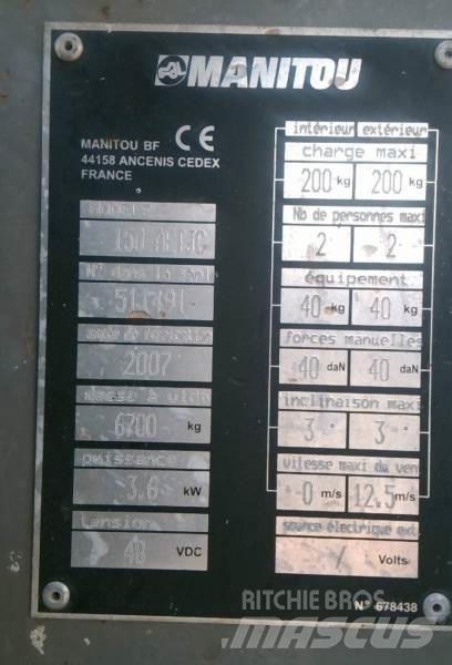 Manitou 150 AETJC Kĺbové plošiny