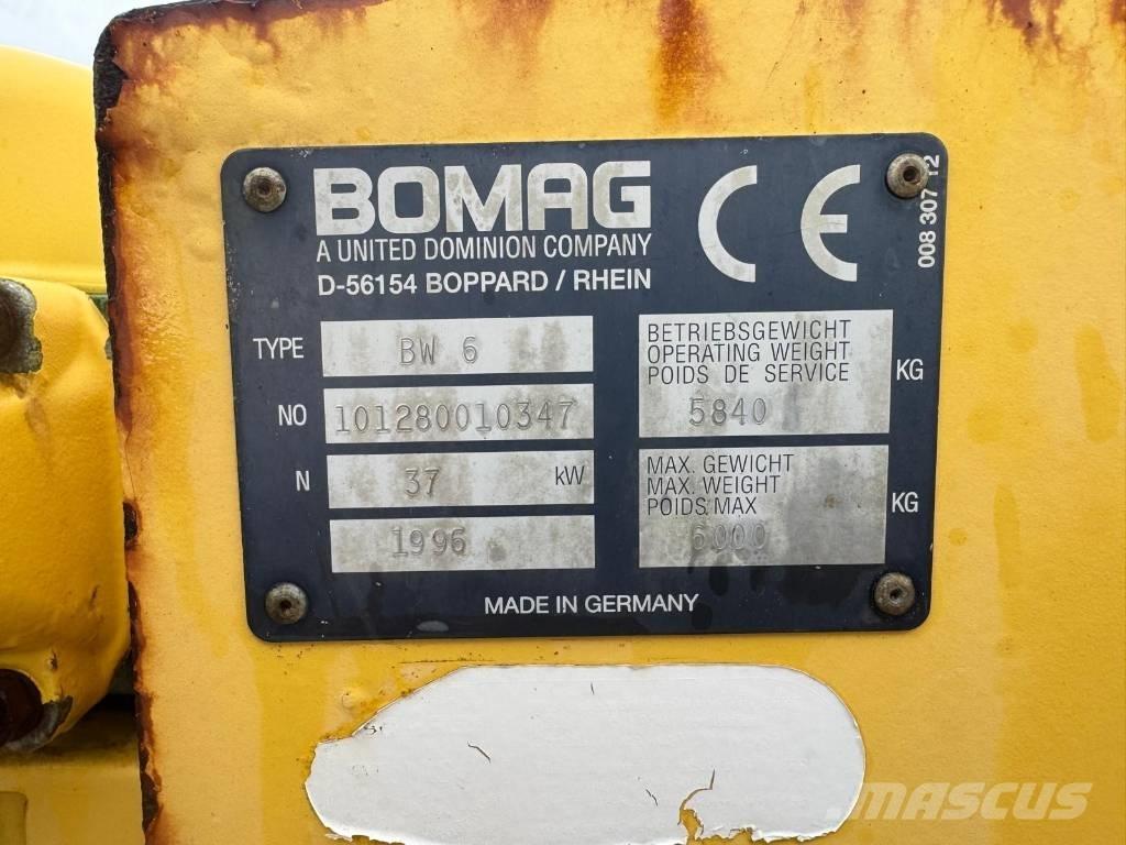 Bomag BW 6 Tandemové valce