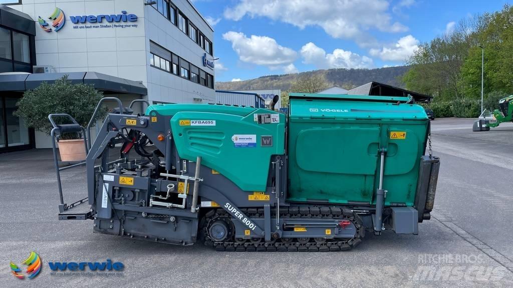 Vögele Super 800i Finišéry