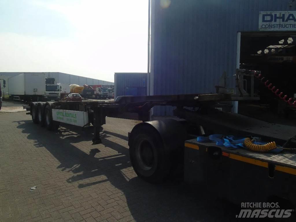 Pacton 3 AXLE Kontajnerové návesy