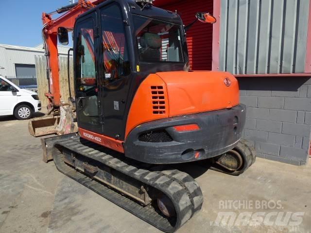 Kubota KX 080-4 Midi rýpadlá 7 t - 12 t