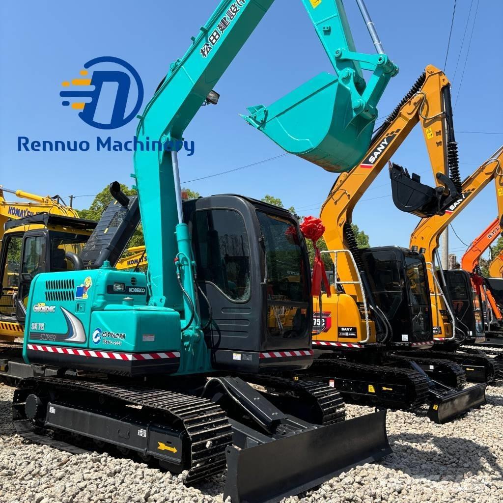 Kobelco SK75 Pásové rýpadlá