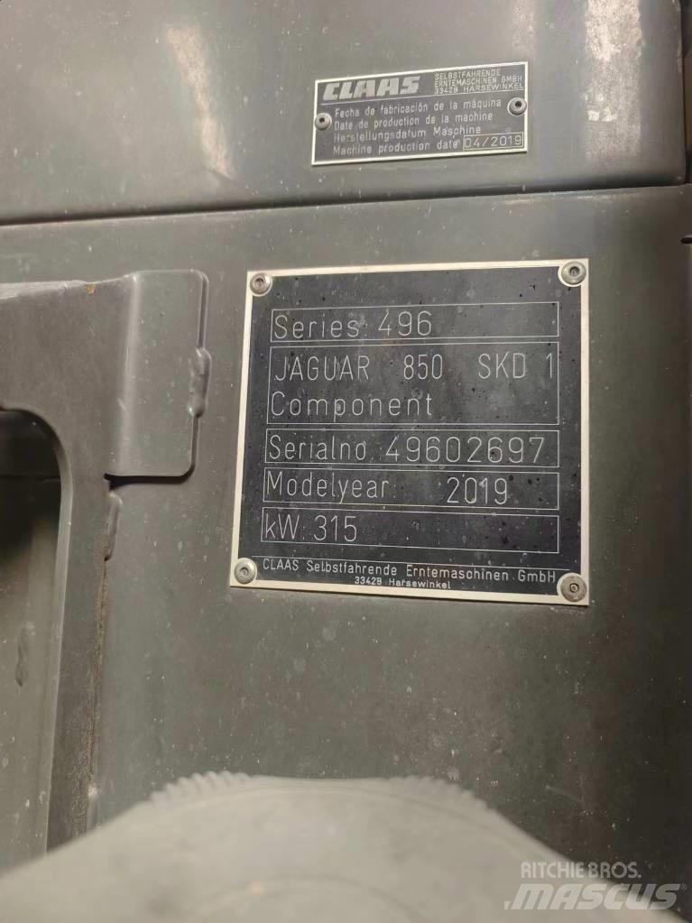 CLAAS Jaguar 850 Samochodné kosačky