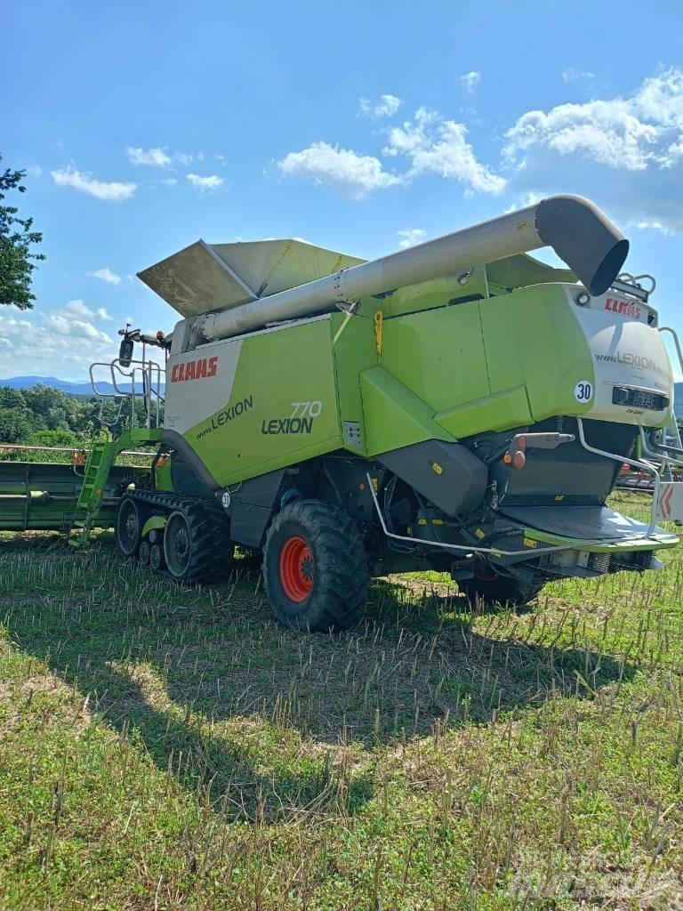 CLAAS Lexion 770 TT Kombinované zberacie stroje