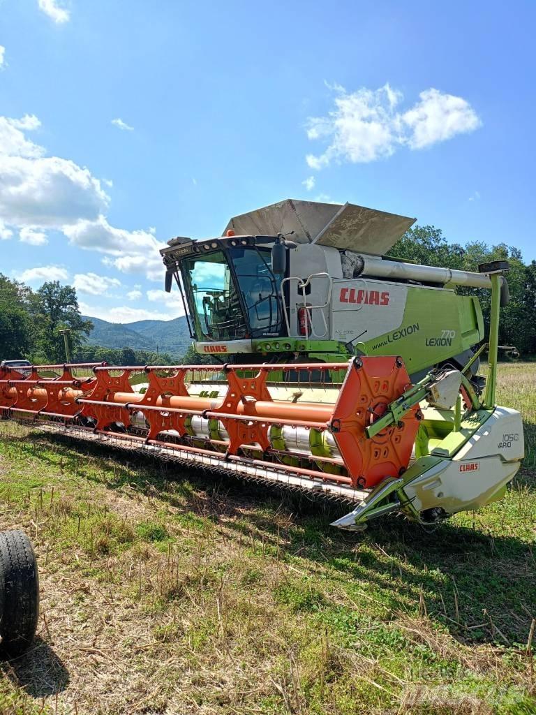 CLAAS Lexion 770 TT Kombinované zberacie stroje