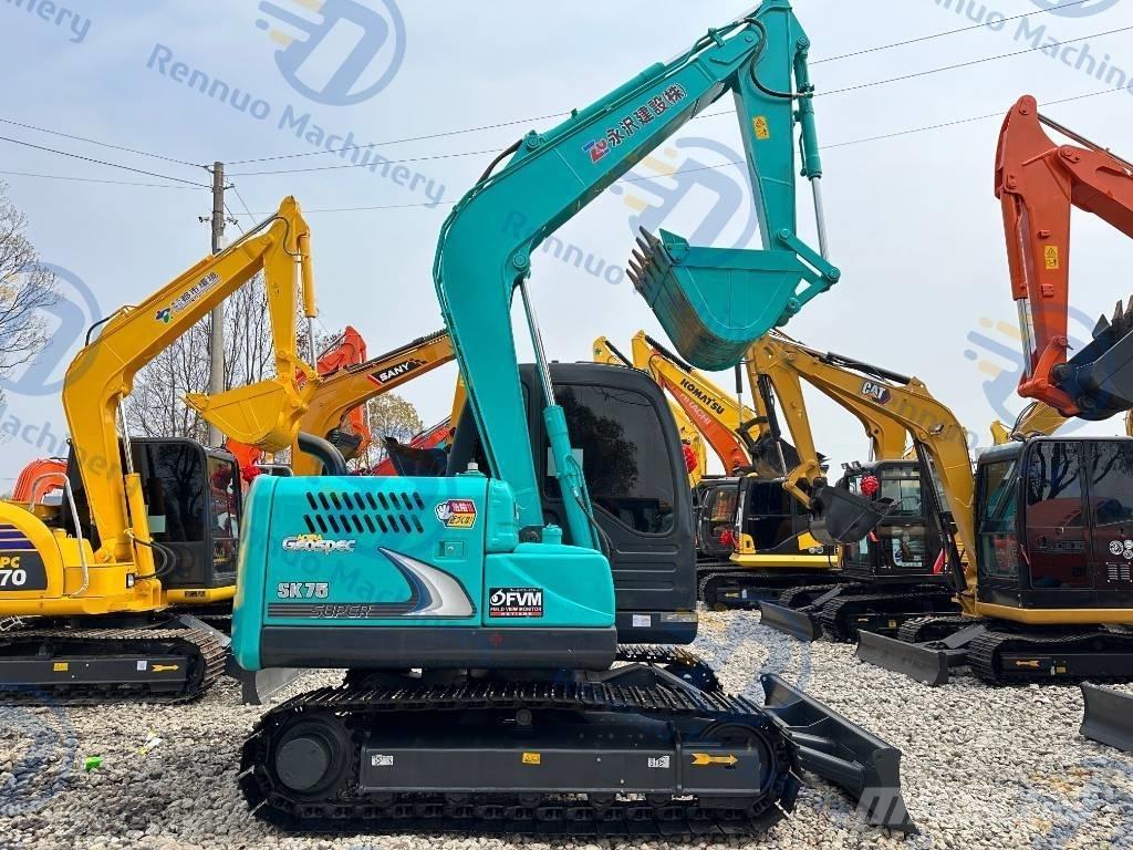 Kobelco SK75 Pásové rýpadlá