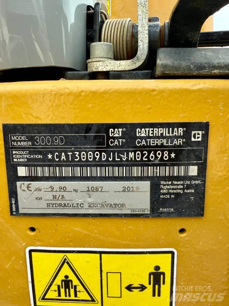 CAT 300.9 D Mini rýpadlá < 7t