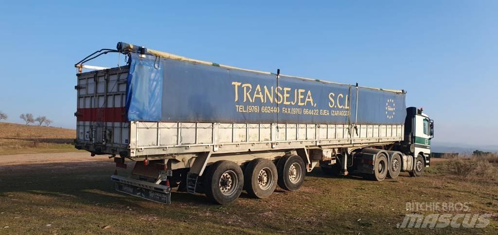 Lecitrailer D1317 Plachtové návesy