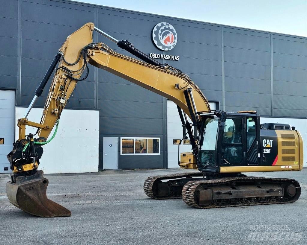 CAT 320 FL Pásové rýpadlá