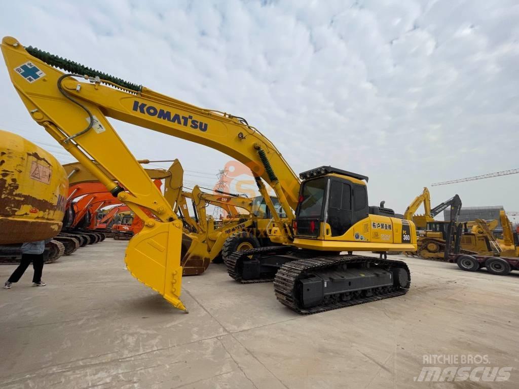Komatsu PC 360 Pásové rýpadlá