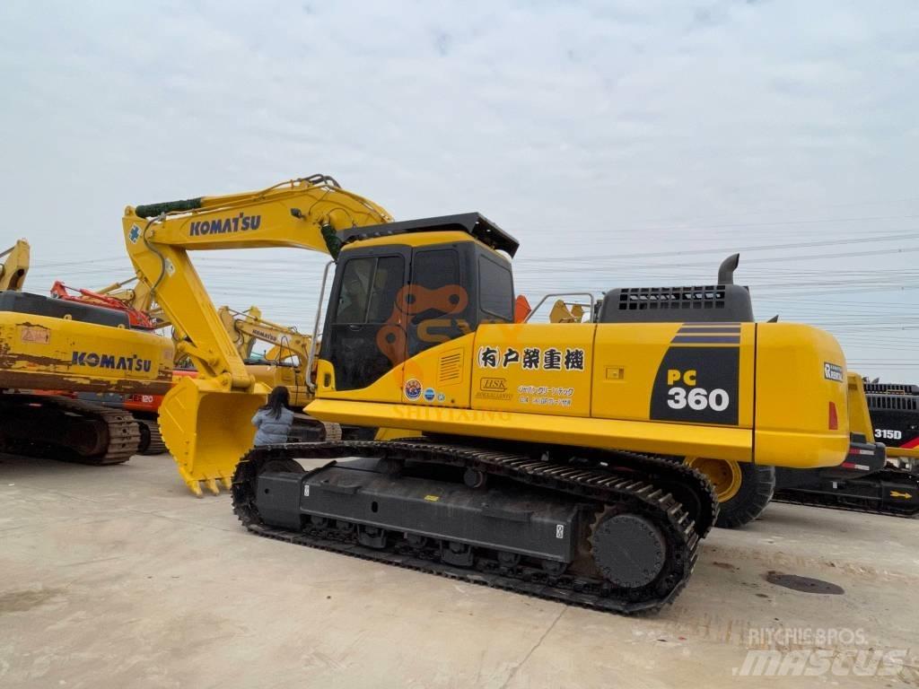 Komatsu PC 360 Pásové rýpadlá