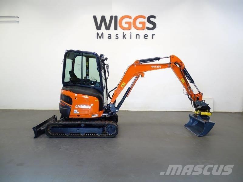 Kubota U 27-4 Mini rýpadlá < 7t