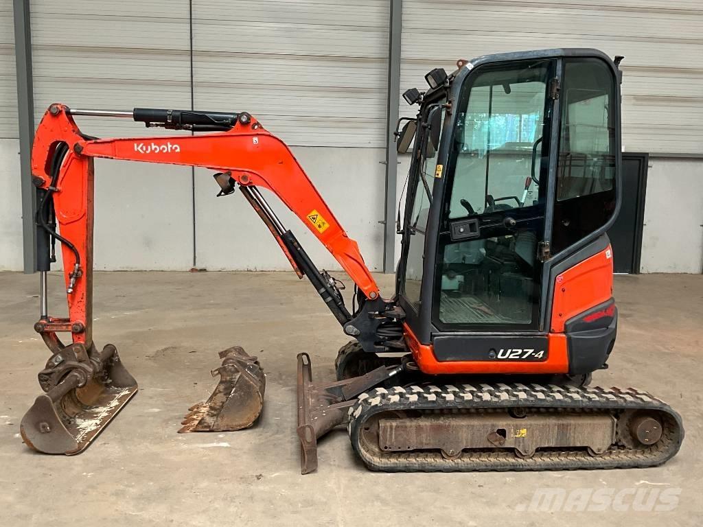 Kubota U 27-4 Mini rýpadlá < 7t