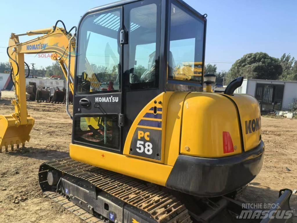 Komatsu PC 58 Mini rýpadlá < 7t