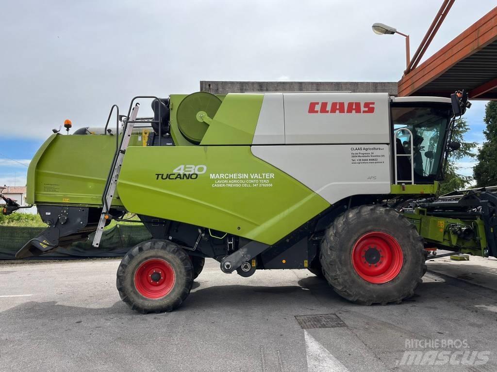 CLAAS Tucano 430 Kombinované zberacie stroje