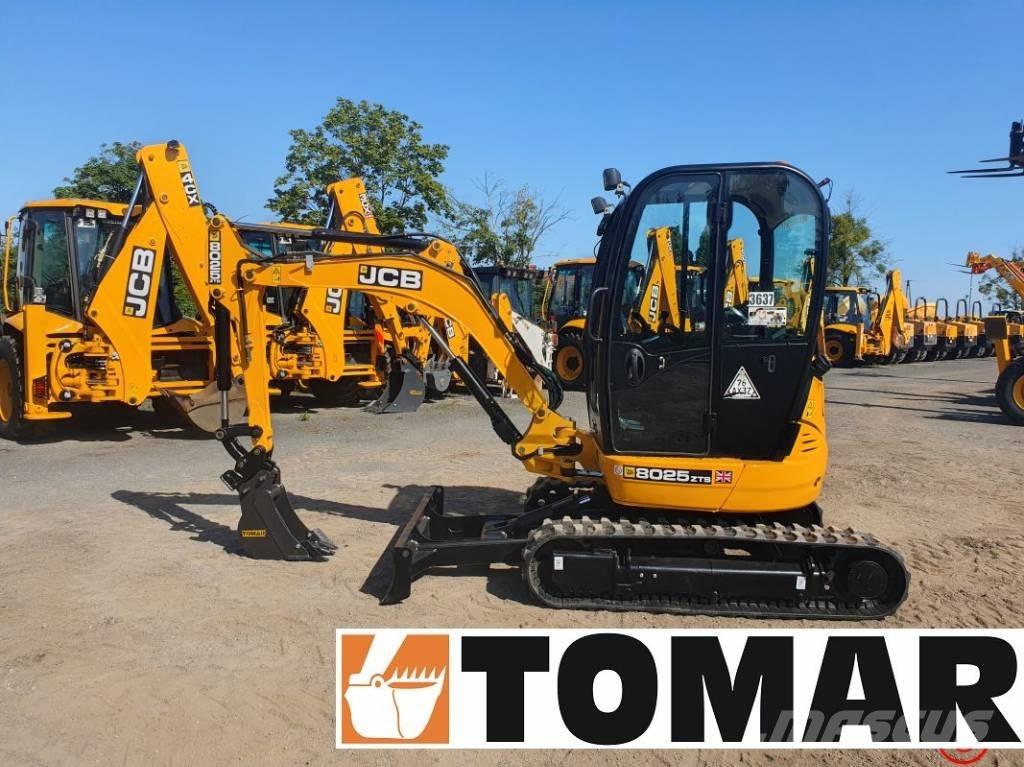 JCB 8025 ZTS Mini rýpadlá < 7t