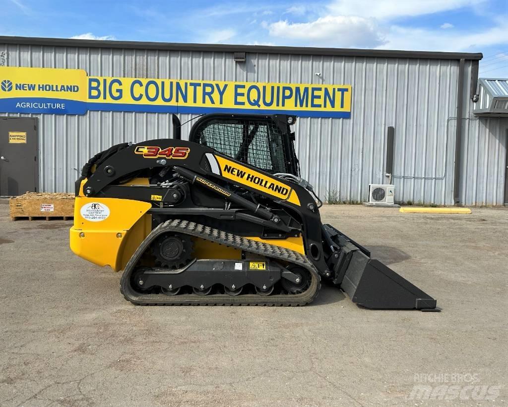 New Holland C345 Šmykom riadené nakladače