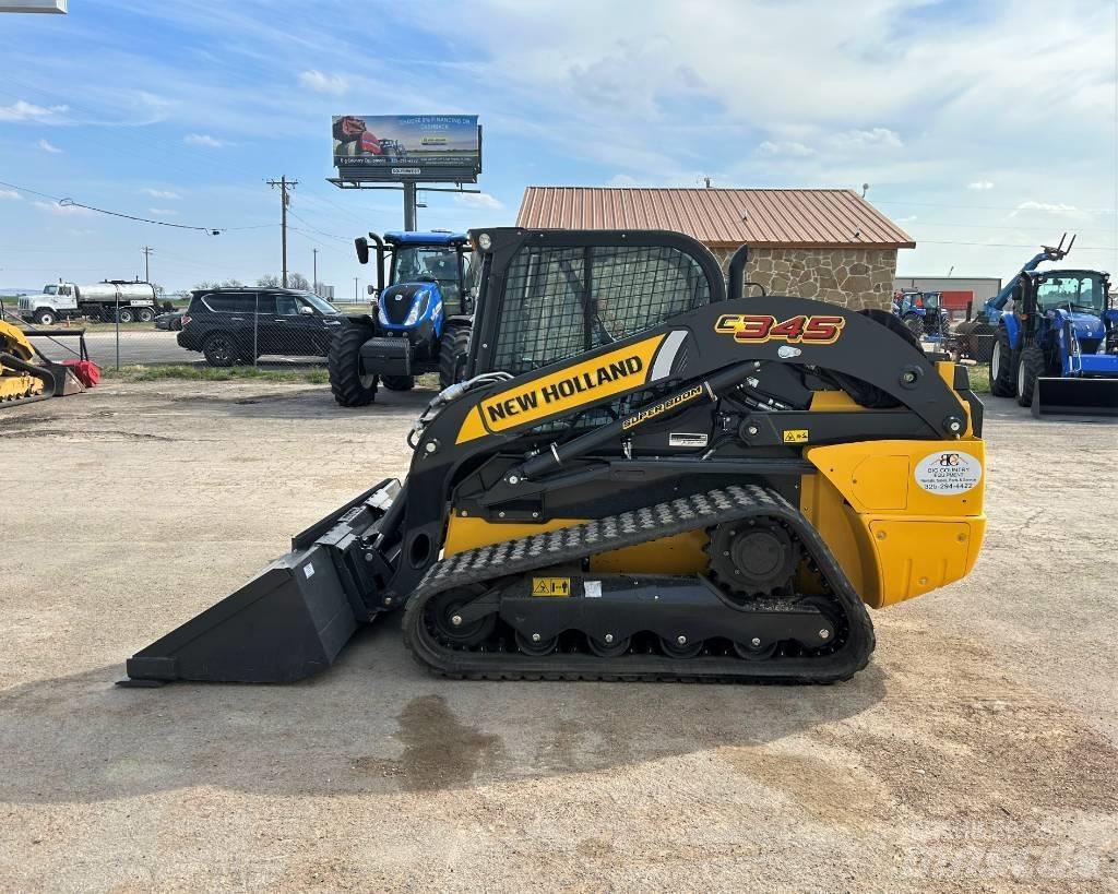 New Holland C345 Šmykom riadené nakladače