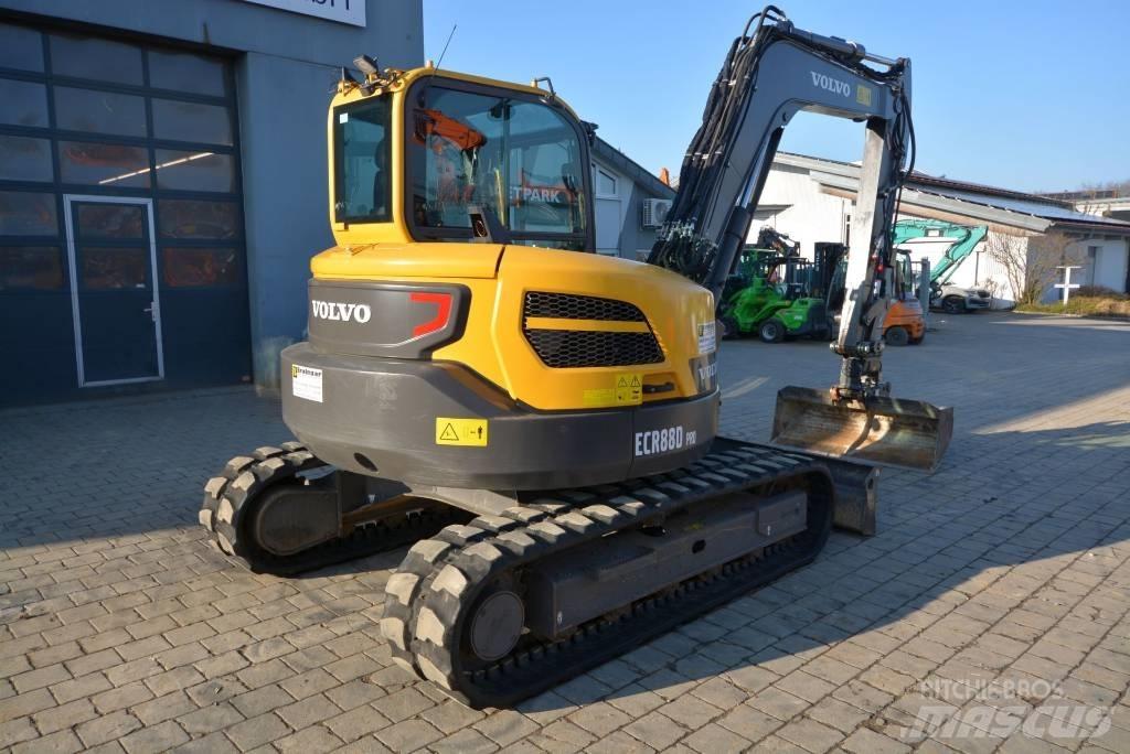 Volvo ECR 88 D Pro Midi rýpadlá 7 t - 12 t