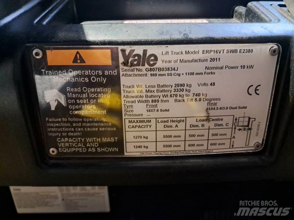 Yale ERP16VT Akumulátorové vozíky