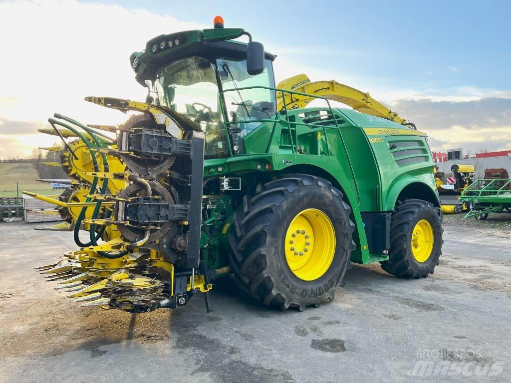 John Deere 8300 Žacie rezačky