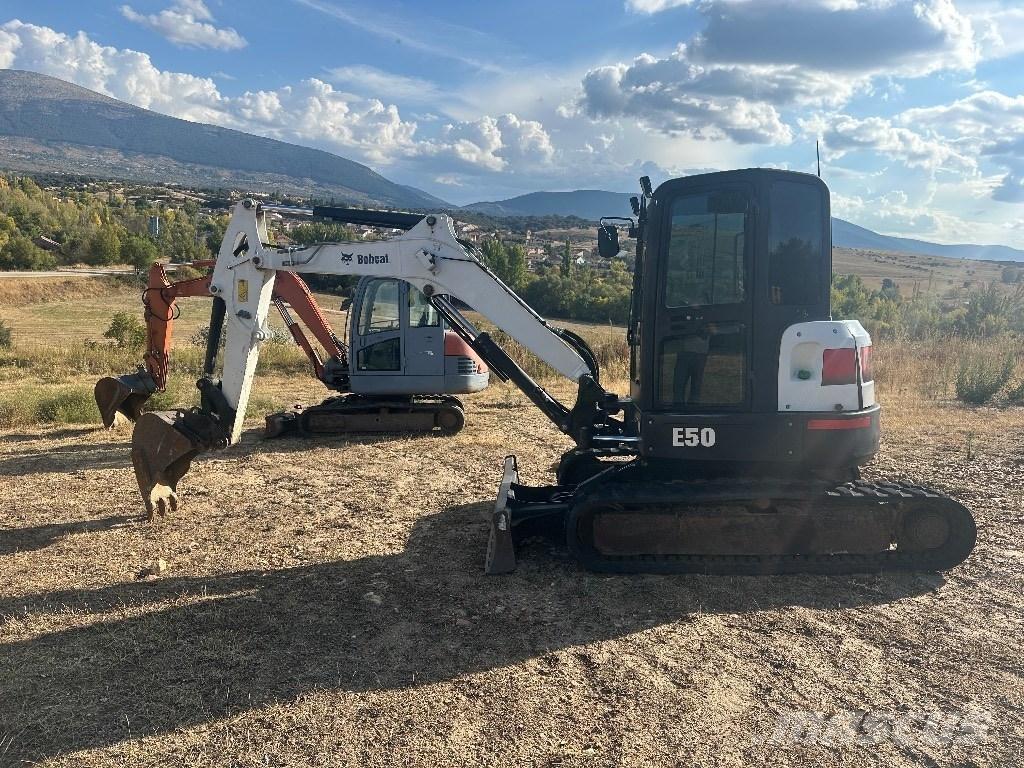 Bobcat E 50 Mini rýpadlá < 7t