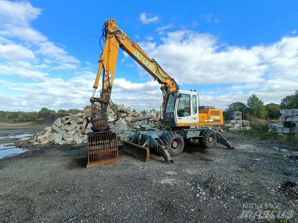 Liebherr A924 Kolesové rýpadlá