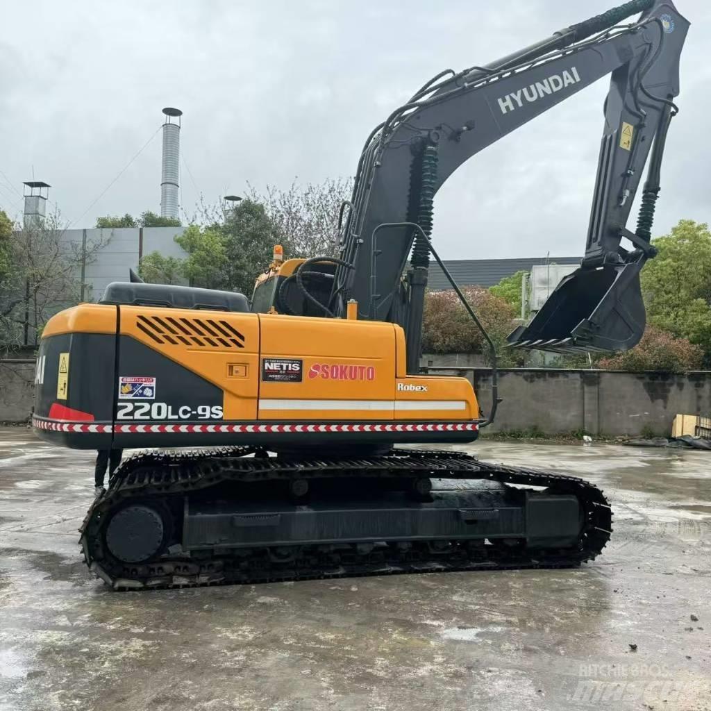 Hyundai R220LC-9S Pásové rýpadlá