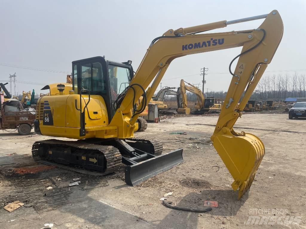 Komatsu PC56 Mini rýpadlá < 7t