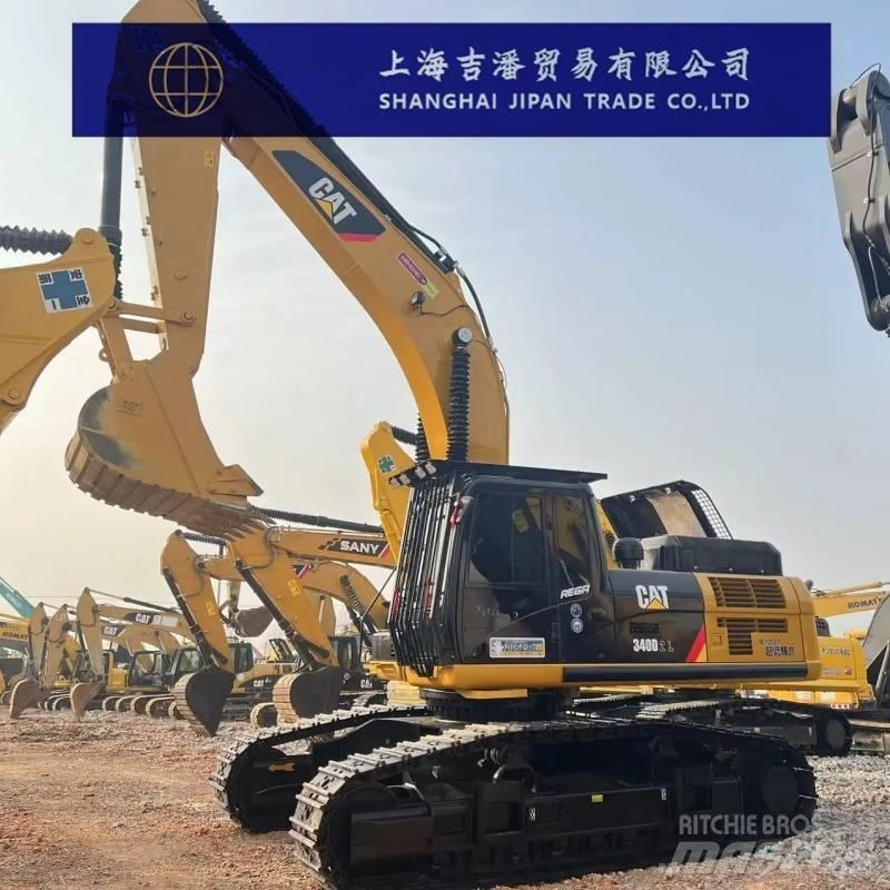 CAT 340 D Pásové rýpadlá