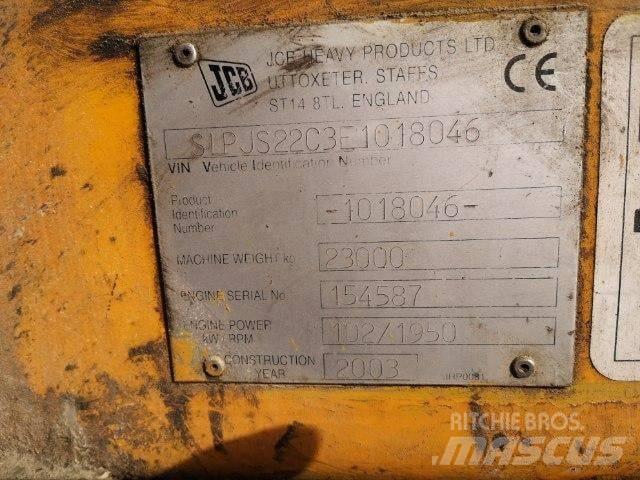 JCB JS 220 LS Pásové rýpadlá