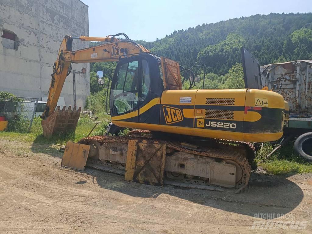 JCB JS 220 LS Pásové rýpadlá