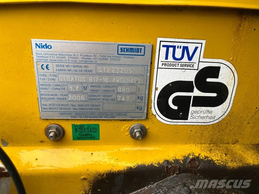 Nido Stratos Posýpače soli a piesku