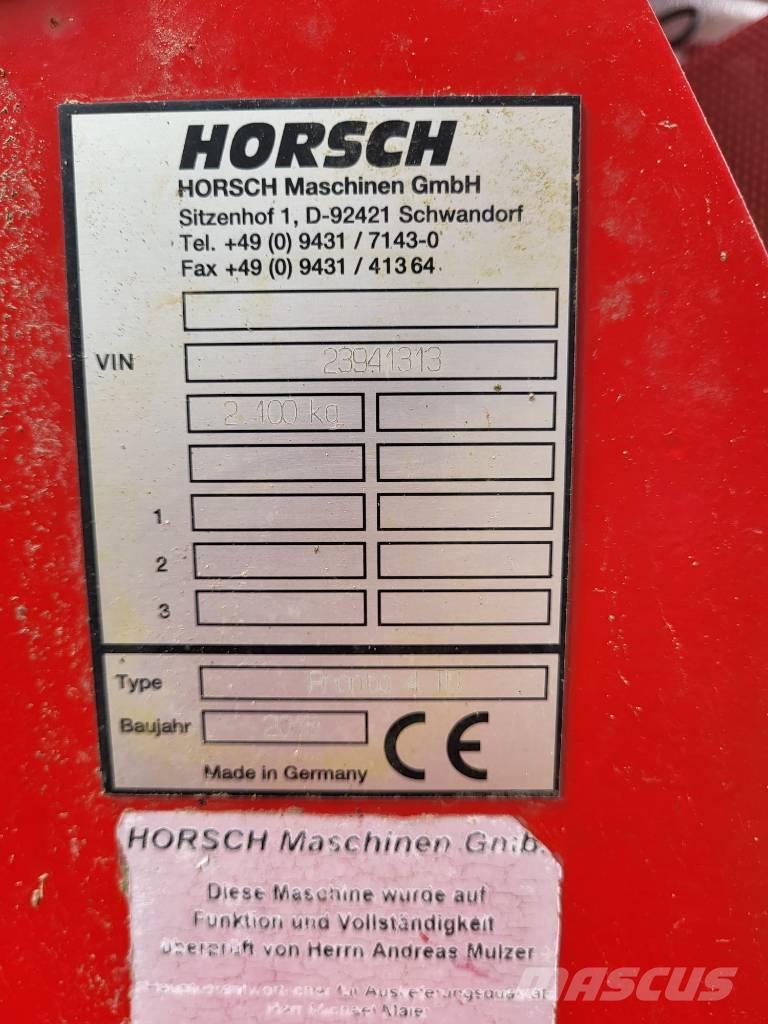 Horsch Pronto 4 TD Mechanické sejačky