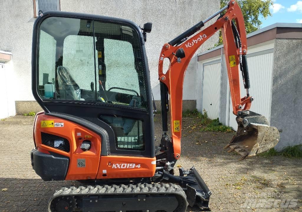 Kubota KX 019-4 Mini rýpadlá < 7t