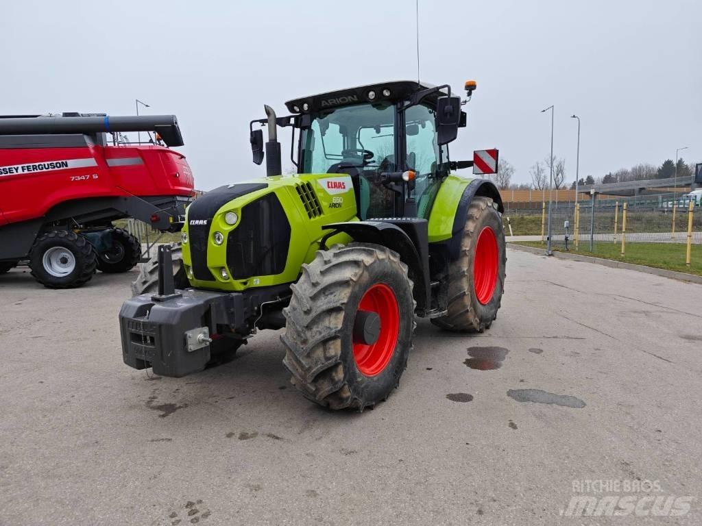 CLAAS Arion 650 Traktory