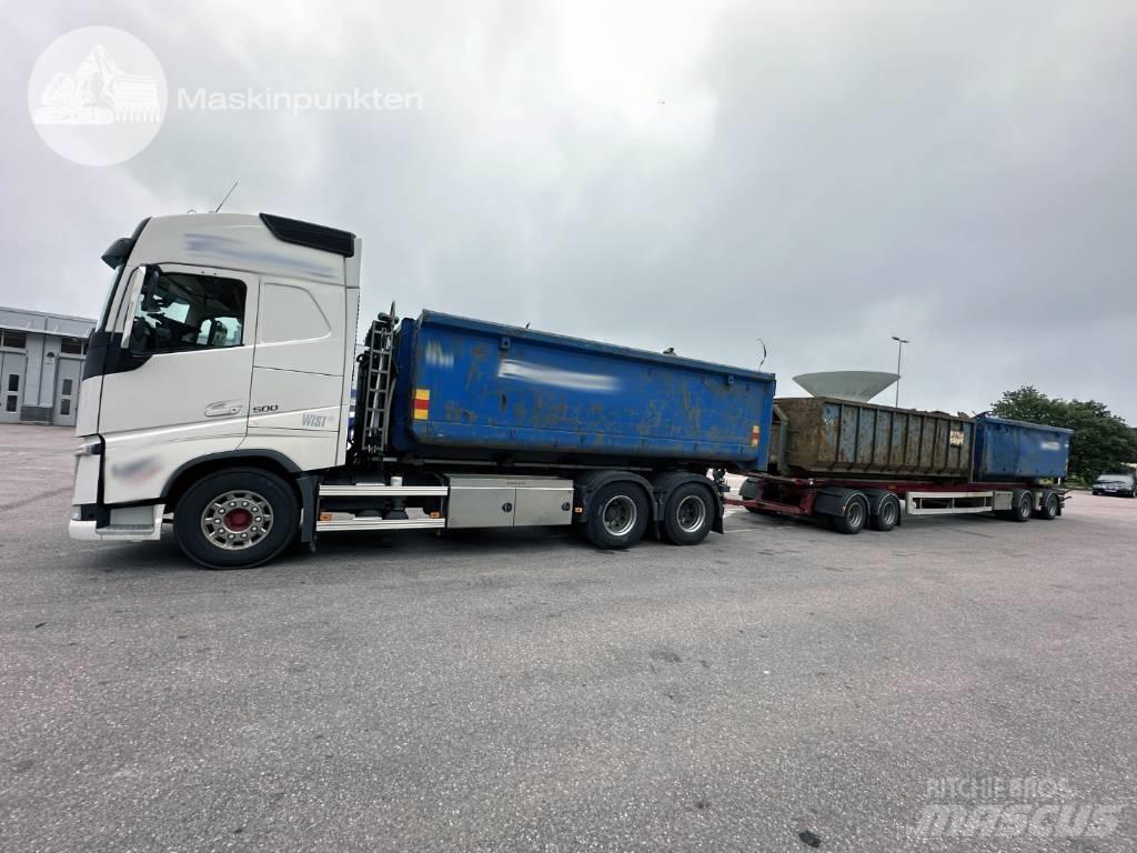 Volvo FH 500 EKIPAGE Hákový nosič kontajnerov