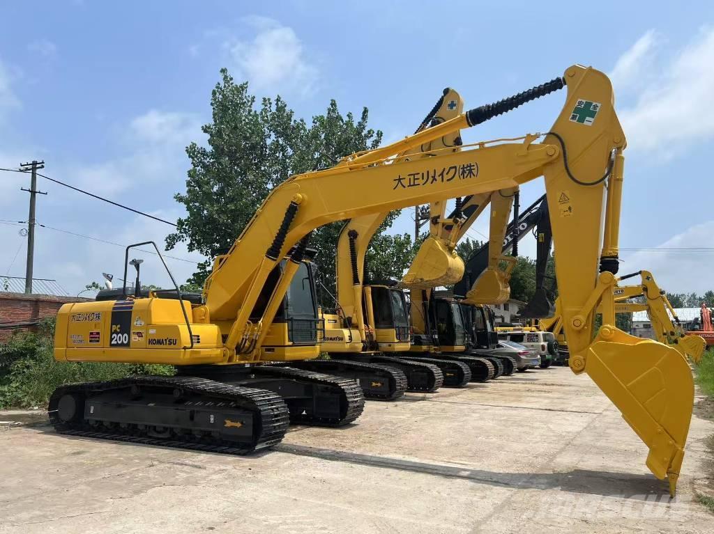 Komatsu PC200-7 Pásové rýpadlá