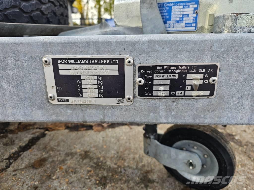 Ifor Williams GH 146 Ľahké prívesy do 3500 kg
