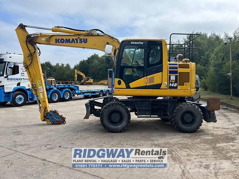 Komatsu PW 148-11 Kolesové rýpadlá