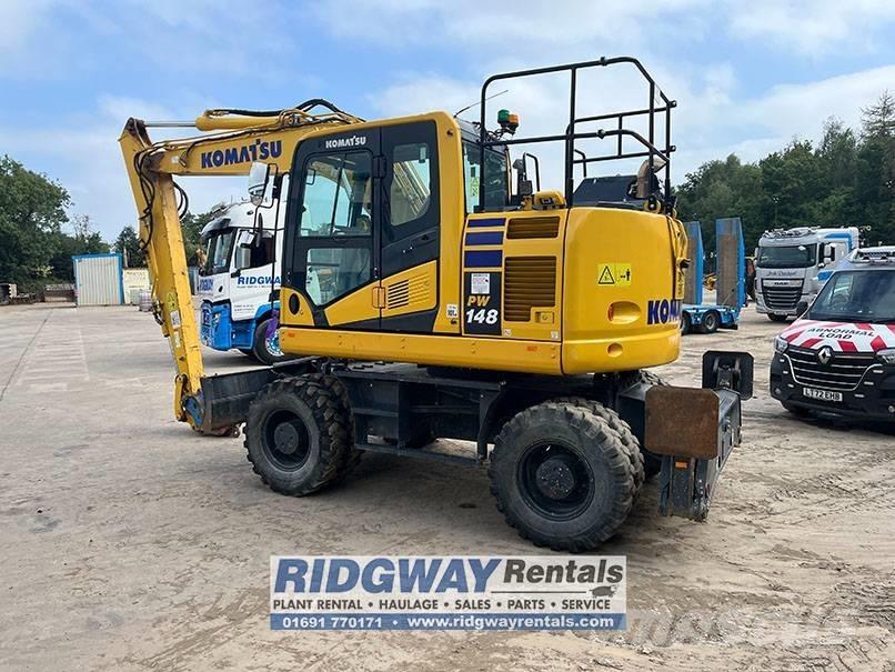 Komatsu PW 148-11 Kolesové rýpadlá