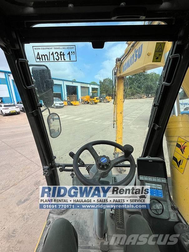 Komatsu PW 148-11 Kolesové rýpadlá