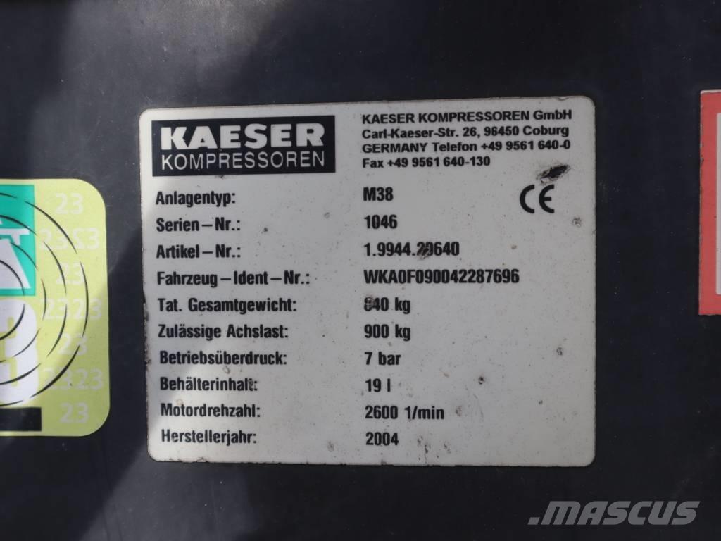 Kaeser M 38 Kompresory