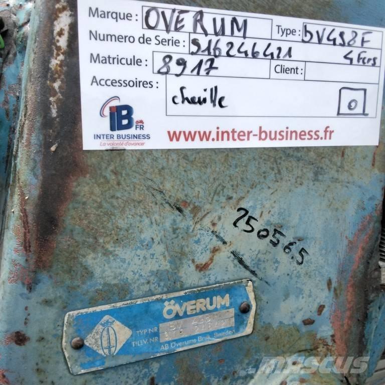 Överum BV498F Dvojstranné pluhy