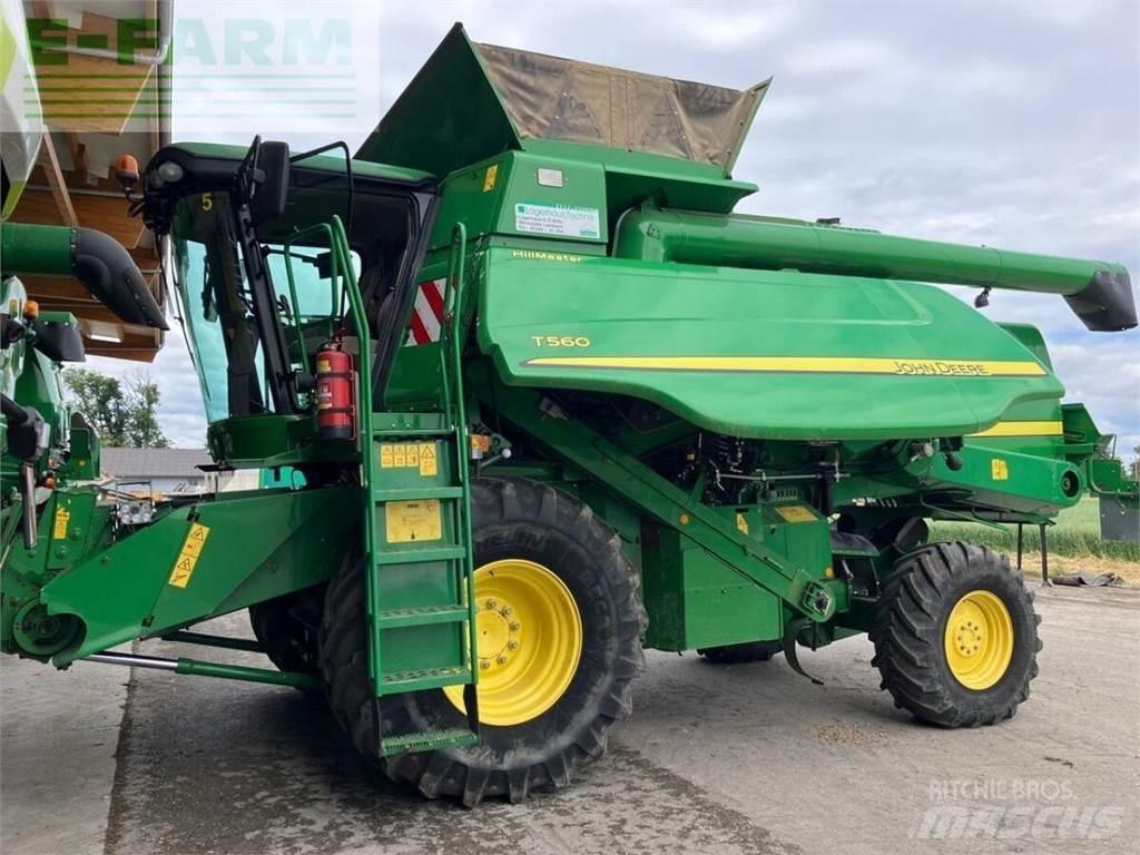 John Deere t560hm Kombinované zberacie stroje