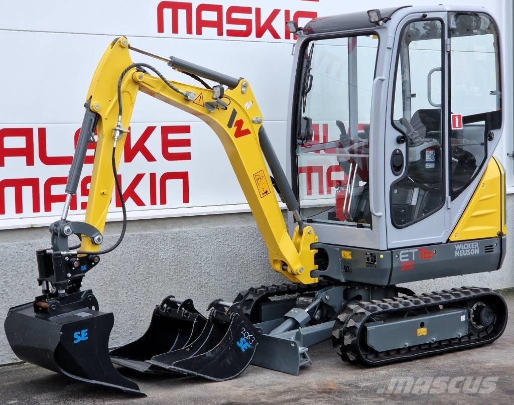 Wacker Neuson ET 16 Mini rýpadlá < 7t