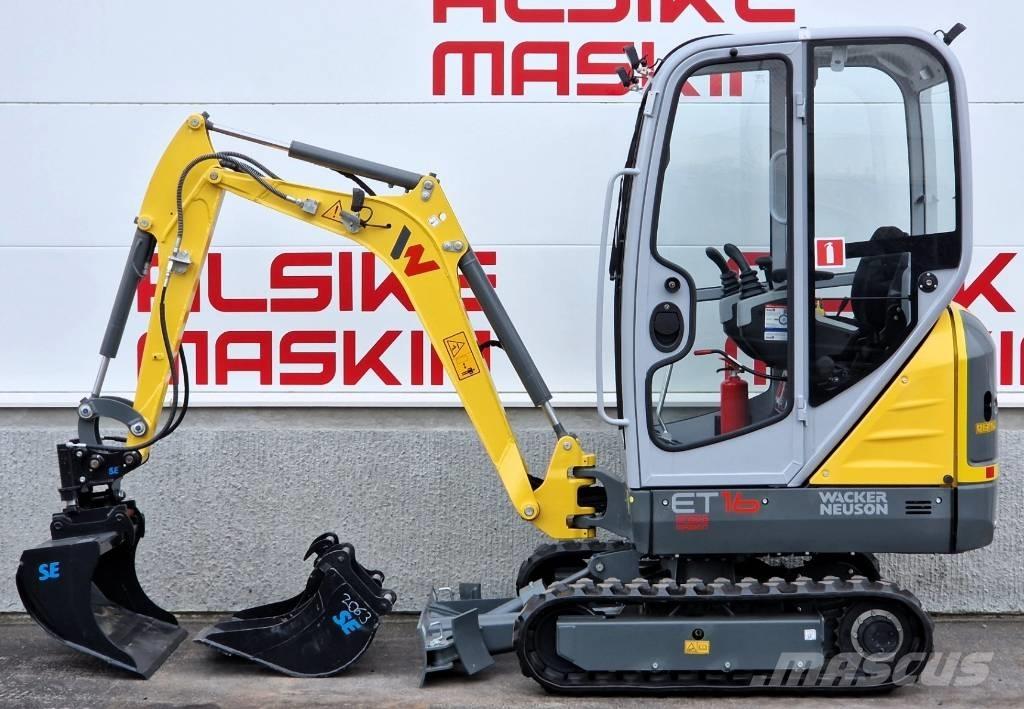 Wacker Neuson ET 16 Mini rýpadlá < 7t