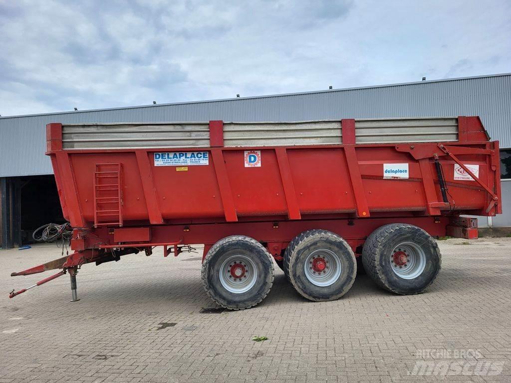 Delaplace 33 ton Vyklápacie prívesy